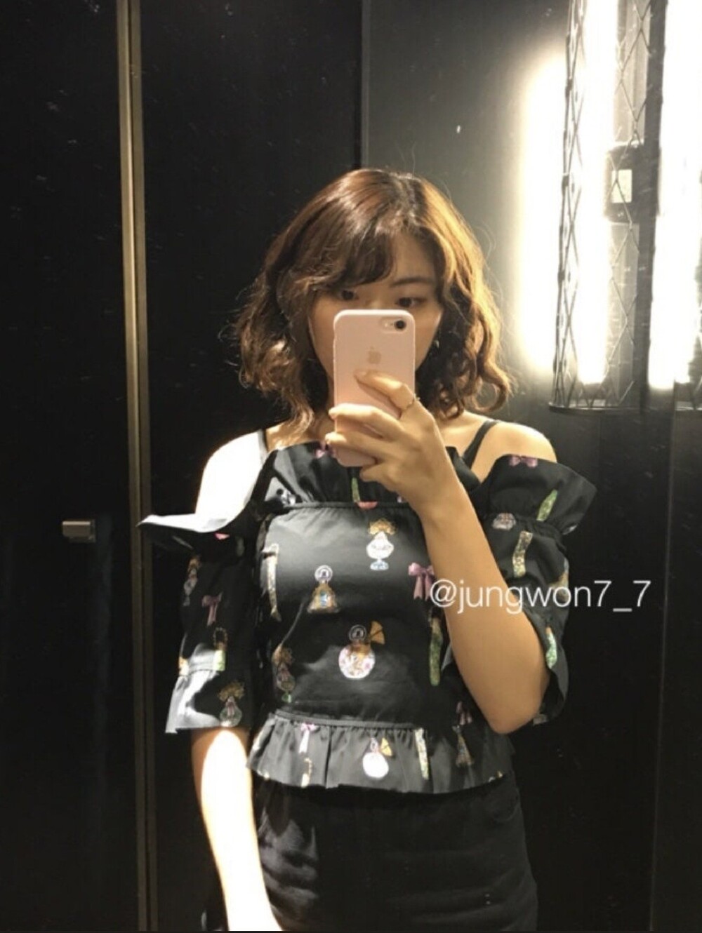 H&M Off-Shoulder Crop Peplum Top